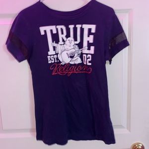 Navy blue True Religion shirt